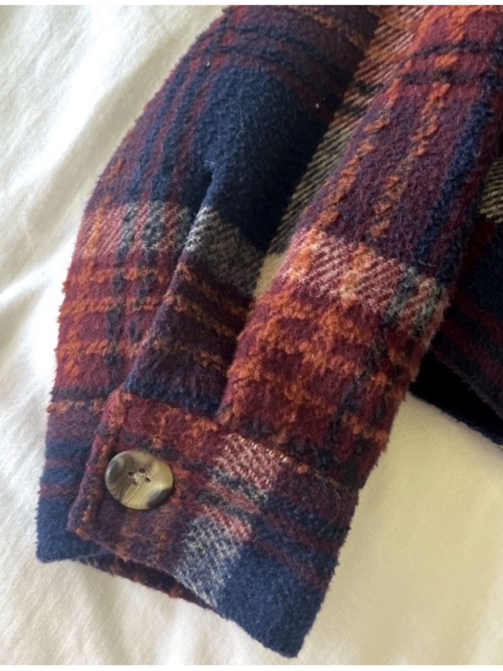 Natural Reflections Plaid Jacket - Picture 3 of 3